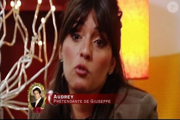 Audrey, prétendante de Giuseppe dans Qui veut épouser mon fils ?