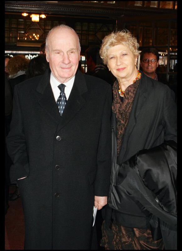 Michel Bouquet et son épouse Juliette Carré en 2005