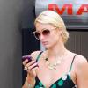 Paris Hilton se rend dans un salon de manucure de Beverly Hills, vendredi 29 octobre.