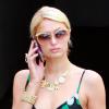 Paris Hilton se rend dans un salon de manucure de Beverly Hills, vendredi 29 octobre.