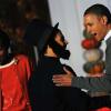 Barack et Michelle Obama fêtent Halloween à la Maison Blanche, le 31 octobre 2010