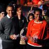 Barack et Michelle Obama fêtent Halloween à la Maison Blanche, le 31 octobre 2010