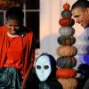 Barack et Michelle Obama fêtent Halloween à la Maison Blanche, le 31 octobre 2010