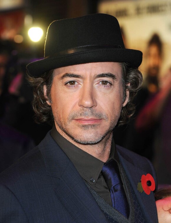 Robert Downey Jr. lors de l'avant-première de Date Limite, à l'Empire Cinema de Leicester Square, à Londres, le 3 novembre 2010.