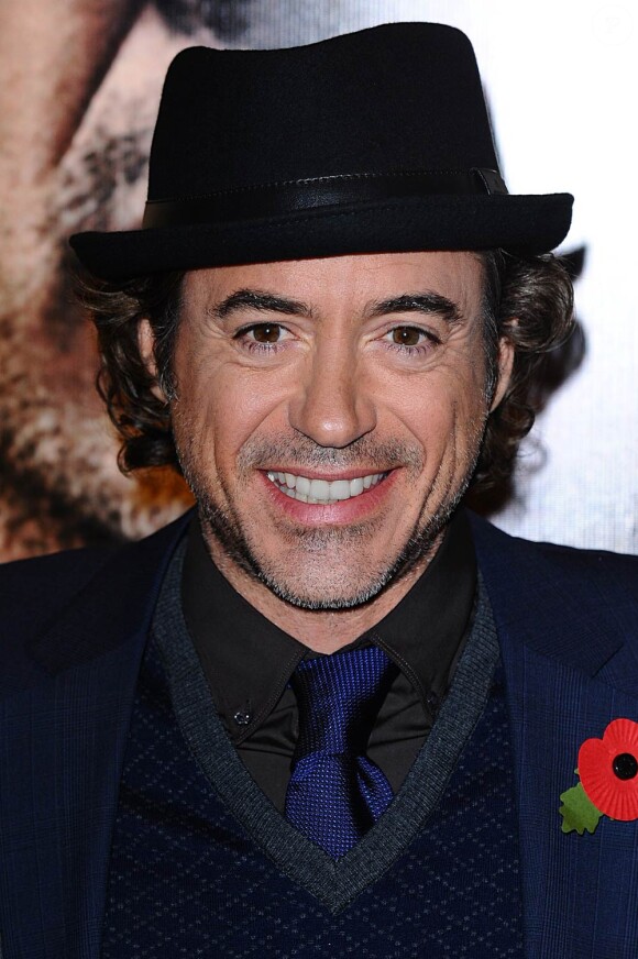 Robert Downey Jr. lors de l'avant-première de Date Limite, à l'Empire Cinema de Leicester Square, à Londres, le 3 novembre 2010.