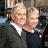 Ellen DeGeneres et Portia De Rossi à New York en septembre 2010