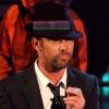 Jamiroquai sur le plateau de X Factor Italie, à Milan, le 2 novembre 210