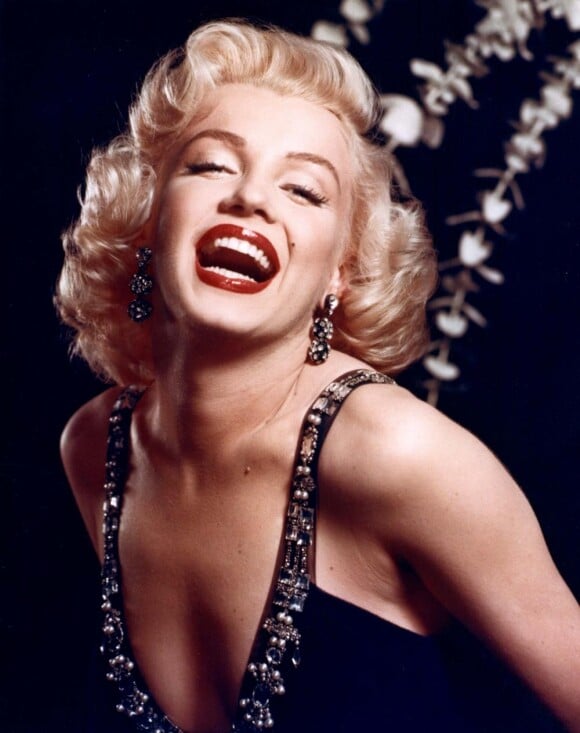 Marilyn Monroe, mythique avec sa bouche rouge glamour a inspiré toutes les vedettes d'Hollywood.