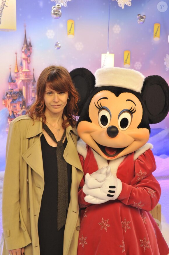 Axelle Red lors de l'avant-première à Disneyland Paris du film Raiponce le 6 novembre 2010