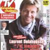 Laurent Delahousse en couverture de TV Grandes Chaînes