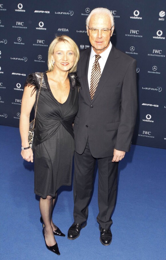 Boris Becker et sa femme Lilly étaient les hôtes des Laureus Media Awards, le 8 novembre à Kitzbühel. Franz Beckenbauer et sa femme Heidi étaient présents.