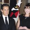 Nicolas Sarkozy et Carla Bruni à l'Elysée le 4 novembre 2010