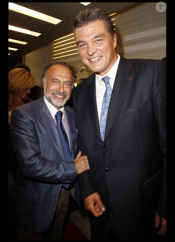 David Douillet en septembre 2010 avec Olivier Dassault