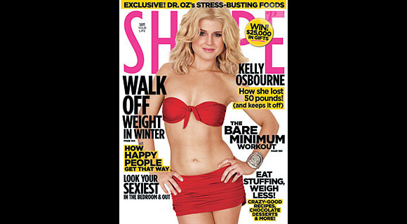 Kelly Osbourne en couverture du magazine Shape