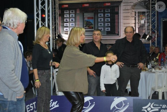 Patrice Carmouze, Lily Préjean au Tournoi de la Boule de BRESSE 2010, à Bourg en Bresse, le 20 novembre 2010 