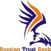 Le logo de la banque russe Trust