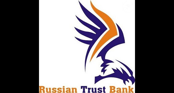Le logo de la banque russe Trust