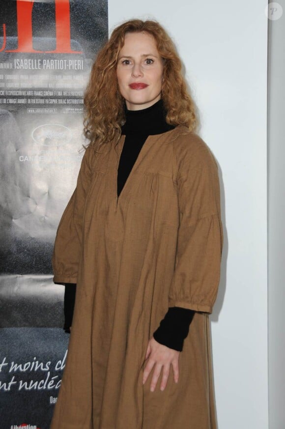 Florence Darel à l'occasion de l'avant-première de Toscan, au cinéma L'Arlequin, à Paris, le 25 novembre 2010.