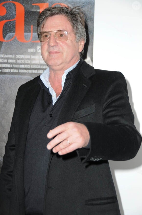 Daniel Auteuil à l'occasion de l'avant-première de Toscan, au cinéma L'Arlequin, à Paris, le 25 novembre 2010.