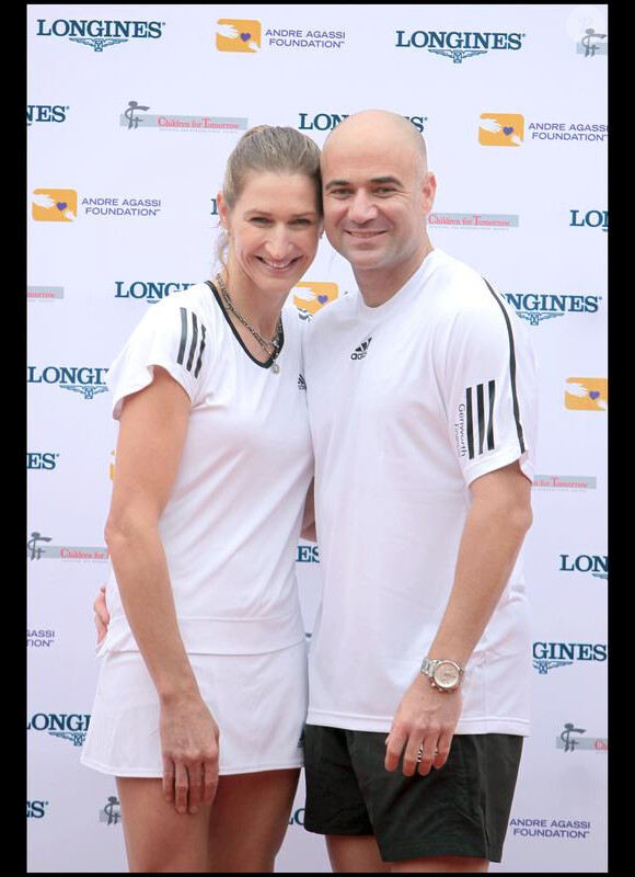Andre Agassi et Steffi Graf