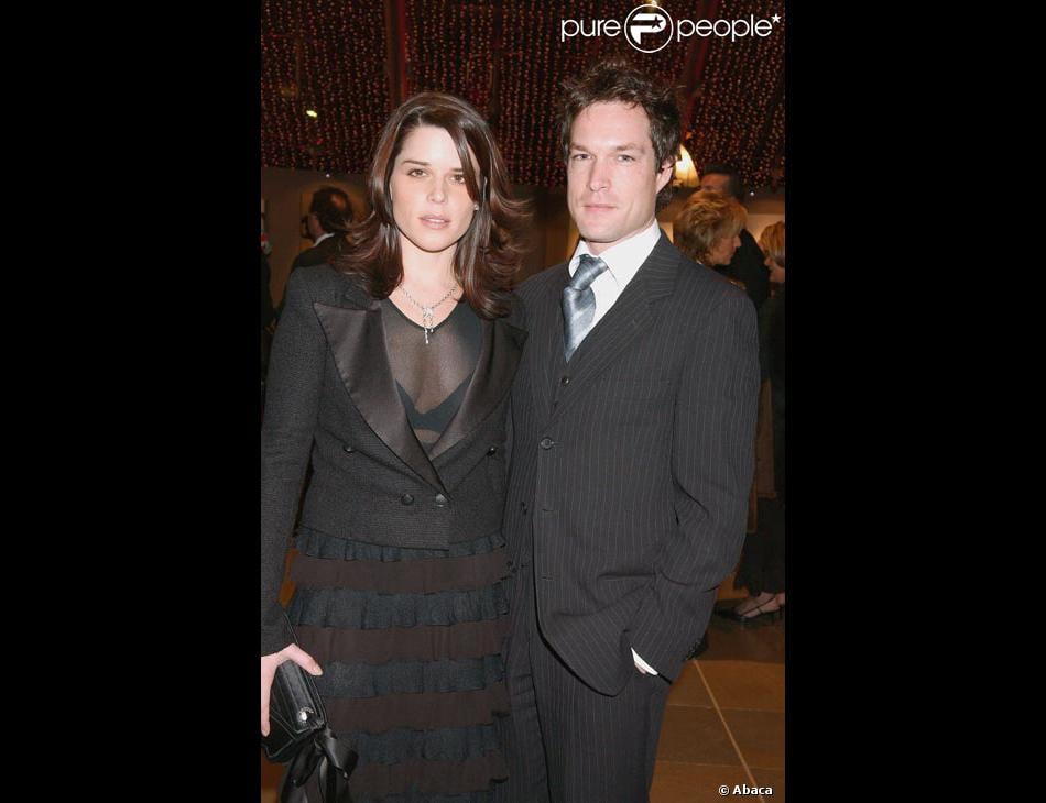 Neve Campbell et son mari John Light à Monaco en décembre 2004 Purepeople