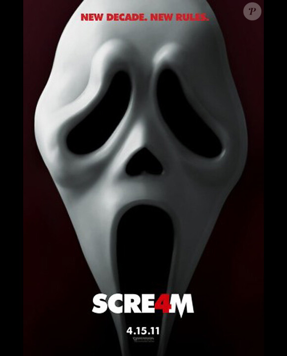 Pré-affiche pour la sortie de Scream 4