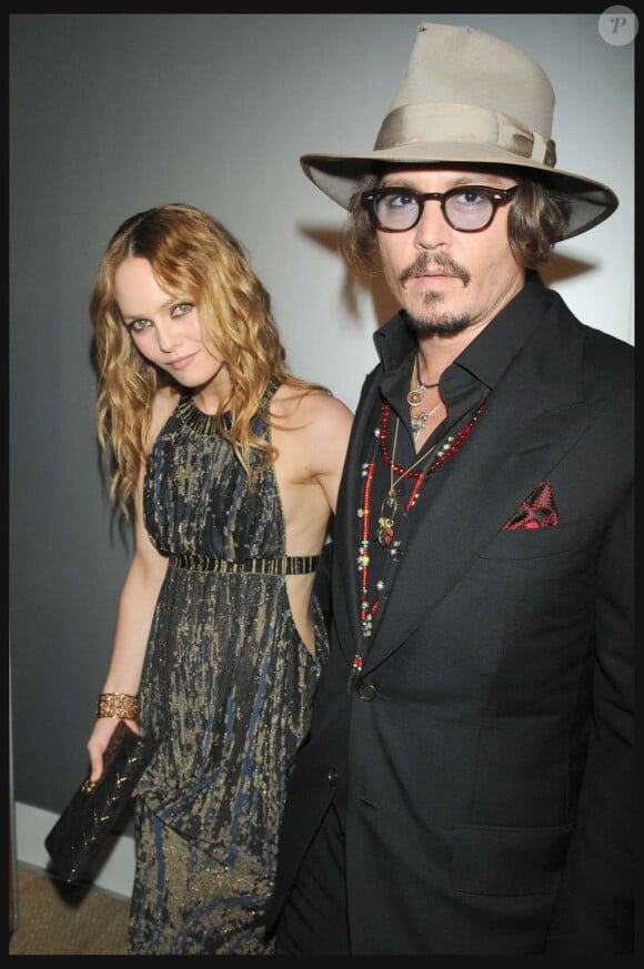 Johnny Depp et Vanessa Paradis, Festival de Cannes 2010