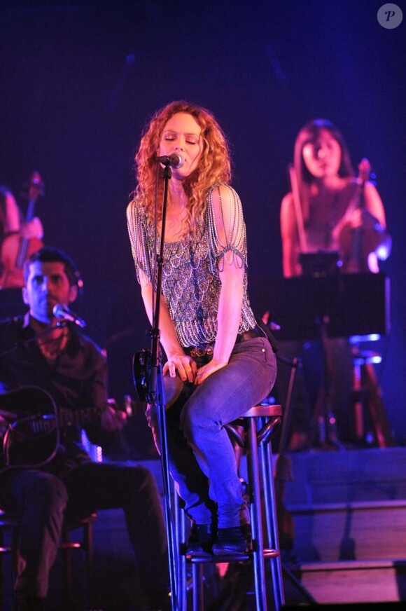 Vanessa Paradis, concert acoustique à Bruxelles, le 23 juin 2010