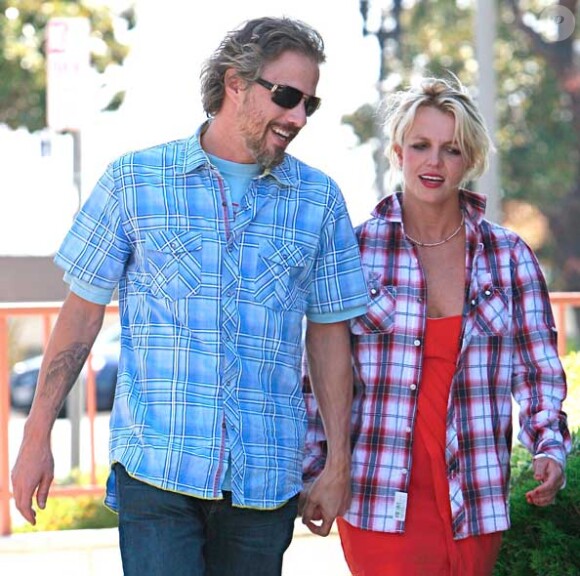 Britney Spears et Jason Trawick à Los Angeles en juin 2010