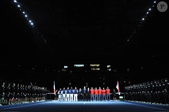 Au soir du premier jour de la finale de la Coupe Davis, à Belgrade, France et Serbie sont à un partout : Monfils et Djokovic ont chacun remporté leur duel de rang.