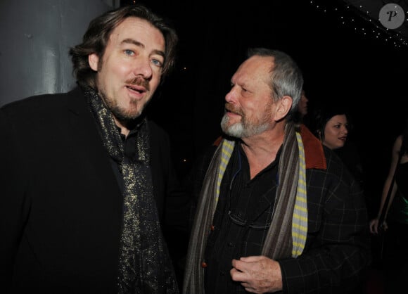 Jonathan Ross et Terry Gilliam lors de la soirée de remise des British Independent Film Awards à Londres le 5 décembre 2010