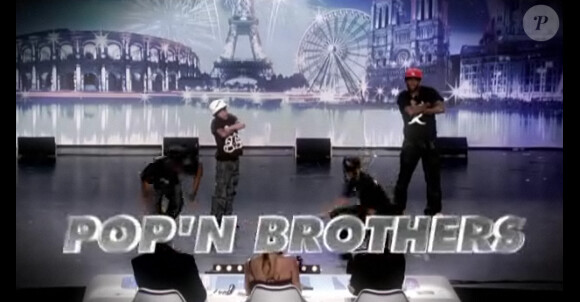 Les Pop'n Brothers dans la bande annonce de l'émission de La France a un Incroyable Talent, diffusé ce soir mercredi 8 décembre 2010