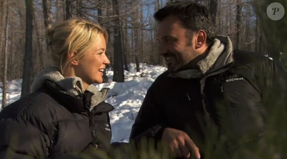 "Rendez-vous en terre inconnue" avec Virgine Efira le 14 décembre sur France 2. Ici, avec Frédéric Lopez.
