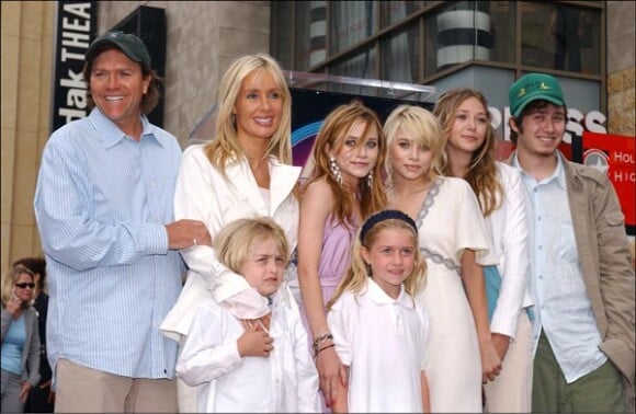 La famille Olsen au grand complet, en 2004.