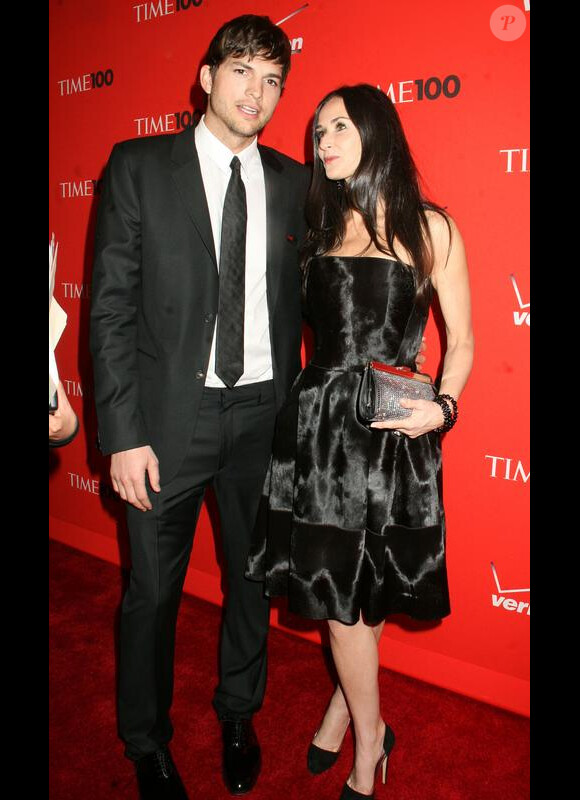 Ashton Kutcher et sa femme Demi Moore