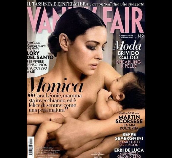 Monica Bellucci est devenue maman pour la seconde fois à 45 ans, d'une petite Leonie le 21 mai 2010. C'est son deuxième enfant avec Vincent Cassel, ils sont aussi parents de Deva, 6 ans.﻿