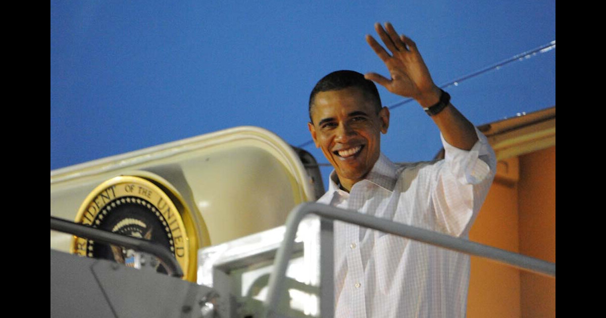 Barack Obama a fait bien plaisir à Lady Gaga... Maintenant, vacances ...