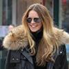 Elle Macpherson en vacances à Aspen, Colorado, le 23 décembre 2010.
