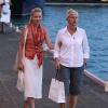 Ellen DeGeneres et Portia de Rossi en vacances à St Barth le 27/12/10