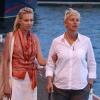 Ellen DeGeneres et Portia de Rossi en vacances à St Barth le 27/12/10