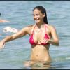 Bar Refaeli en juillet 2008 à Saint Tropez
