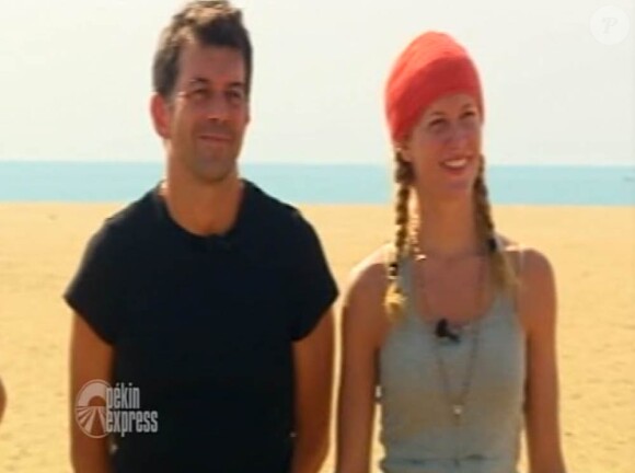Stéphane Plaza et Sandrine Corman dans Pékin Express : duos de choc