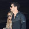 Ashley Olsen et son petit ami Justin Bartha font du shopping dans des boutiques de Hollywood, mardi 4 janvier.