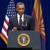Barack Obama lors de son discours à Tucson le 12 janvier 2011