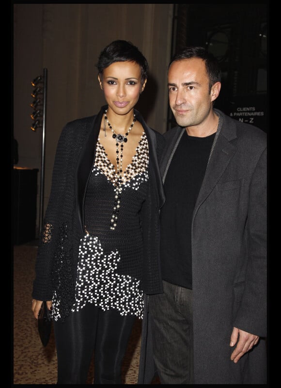Sonia Rolland et Michael Coste lors del a soirée Pirelli le 13 janvier 2011