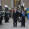 Victoria de Suède a fait son arrivée dans les Emirats Arabes Unis le 17 janvier 2011, pour une visite de trois jours sur place, sans son époux le prince Daniel. Pendant ce temps, en Suède, ses parents recevaient le couple présidentiel estonien.