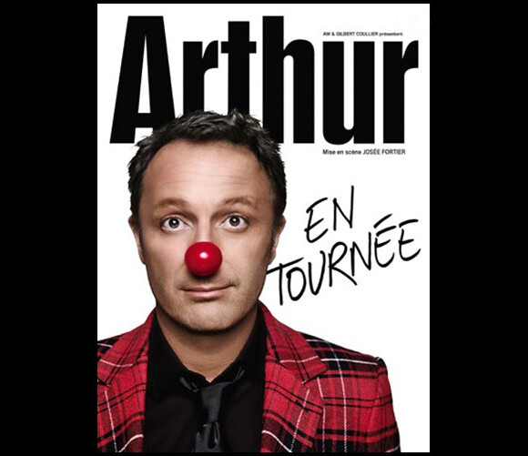 Arthur en tournée dans toute la France à partir de janvier 2011