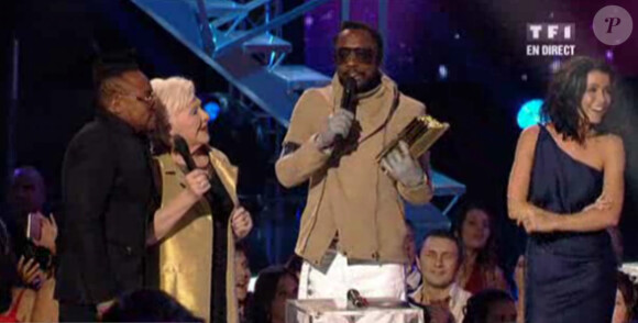 Les Black Eyed Peas reçoivent le NRJ Music Award du Concert de l'année.