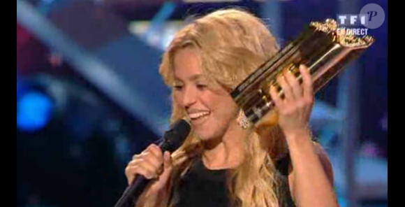 Shakira remporte un nouveau trophée : celui de l'Artiste internationale de l'année.