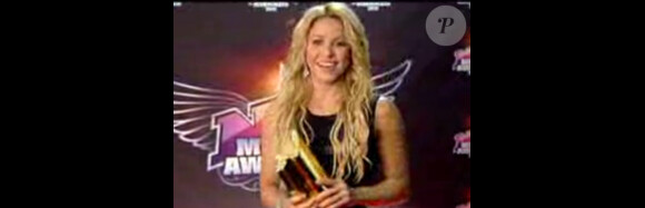 Shakira a été récompensée à deux reprises lors de la cérémonie des NRJ Music Awards 2011.